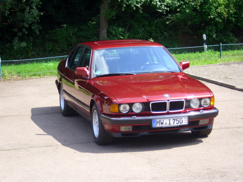 BMW 750i, damals wie heute ober-Klasse!